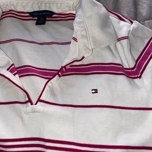 Tommy Hilfiger crewneck with pink stripes